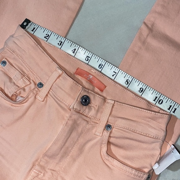 7 For All Mankind Cropped Skinny Jeans, Size 23 - Picture 11 of 11